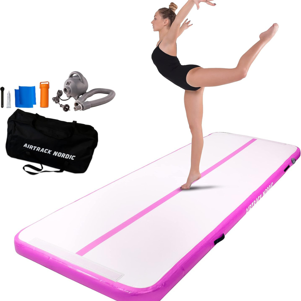 Tapis de gym gonflable