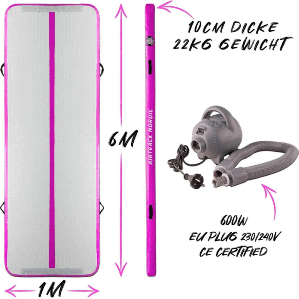 Tapis de gym gonflable – Image 3