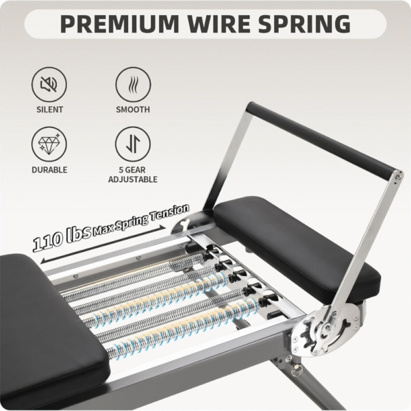 Tapis de Pilates Reformer Pliable et Multifonctionnel – Image 3