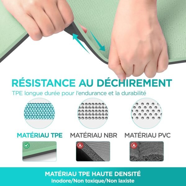 Tapis de Yoga Antidérapant – Image 4