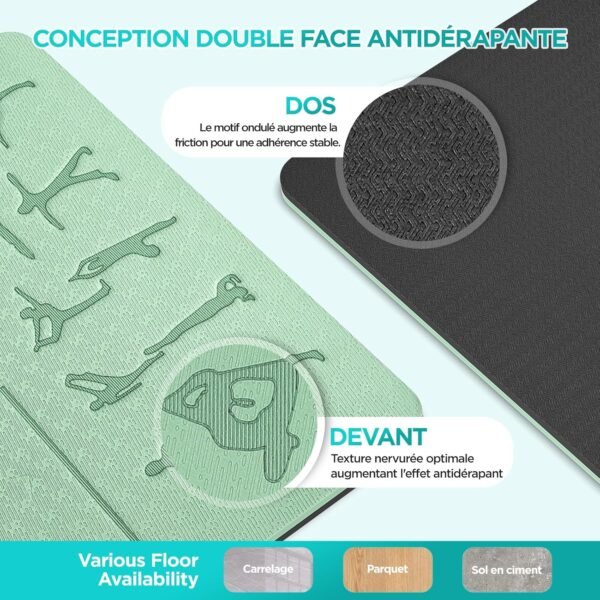 Tapis de Yoga Antidérapant – Image 3